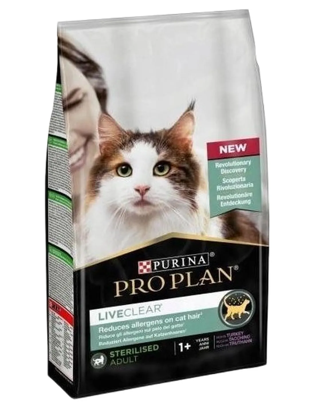 Purina proplan gatto liveclear adult sterilizzato tacchino 1,4 kg  