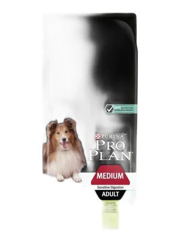 Purina proplan adult medium sensitive digestion optidigest agnello 14 kg