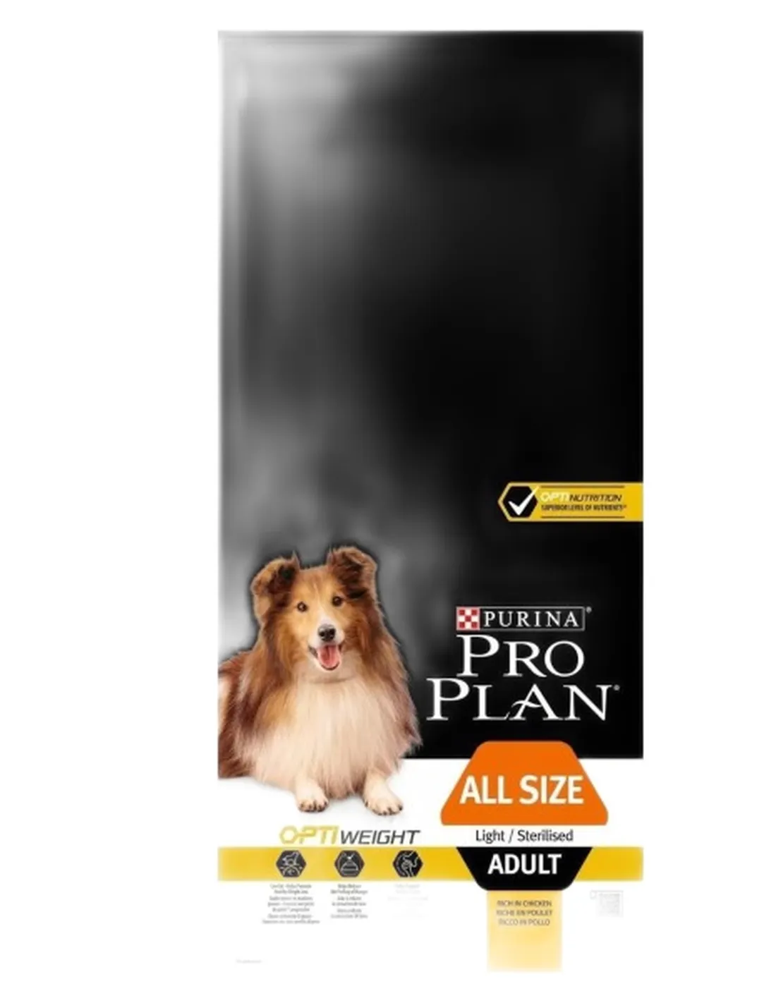 Purina Proplan adult all size light sterilised optiweight 14 kg  