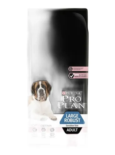 Purina proplan adult large robust sensitive skin optiderma salmone 14 kg