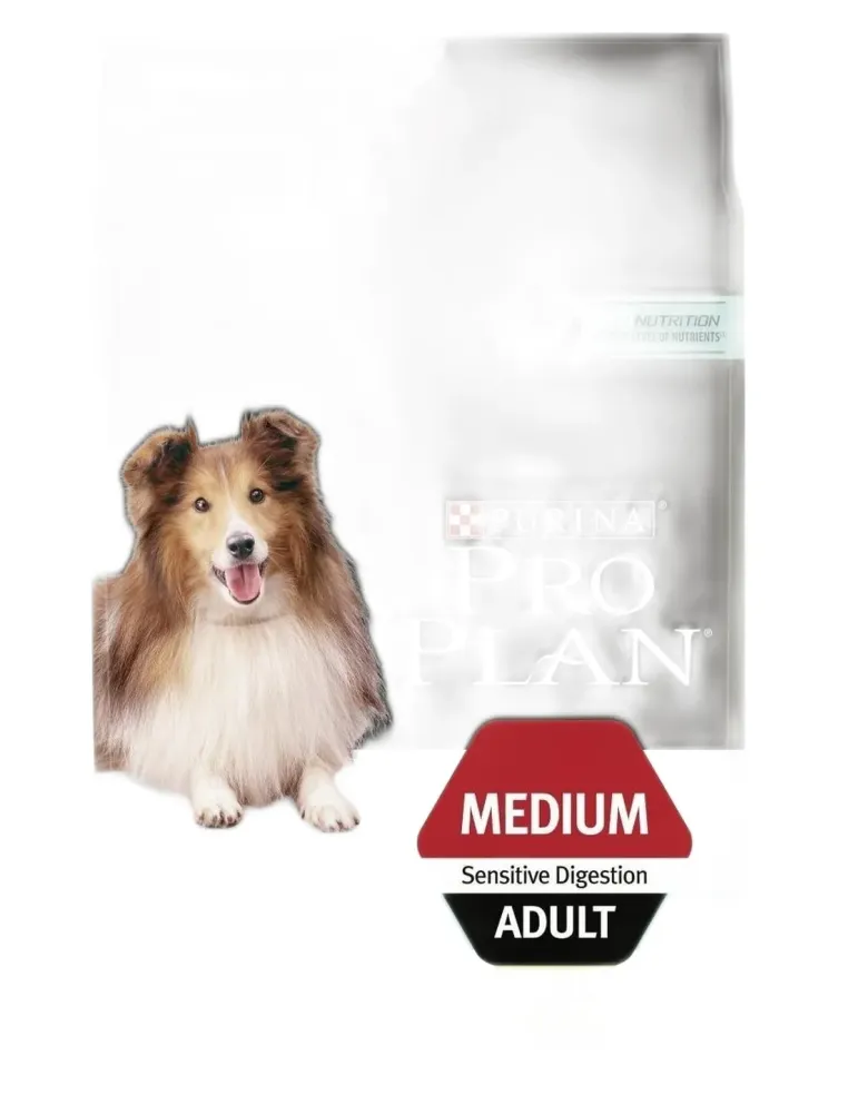 Purina proplan adult medium sensitive digestion optidigest agnello 3 kg  