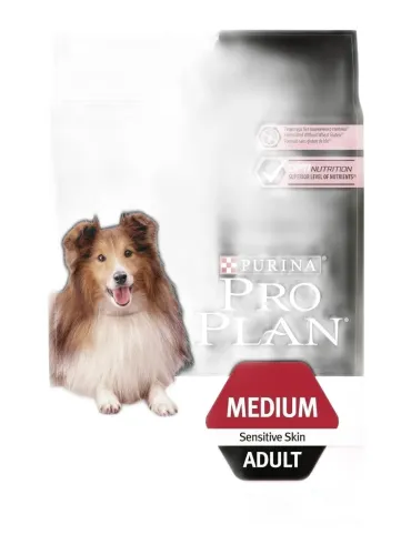 Purina proplan adult medium sensitive skin optiderma 3 kg