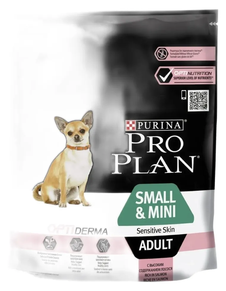 Purina proplan adult small mini sensitive skin optiderma salmone 700 gr  