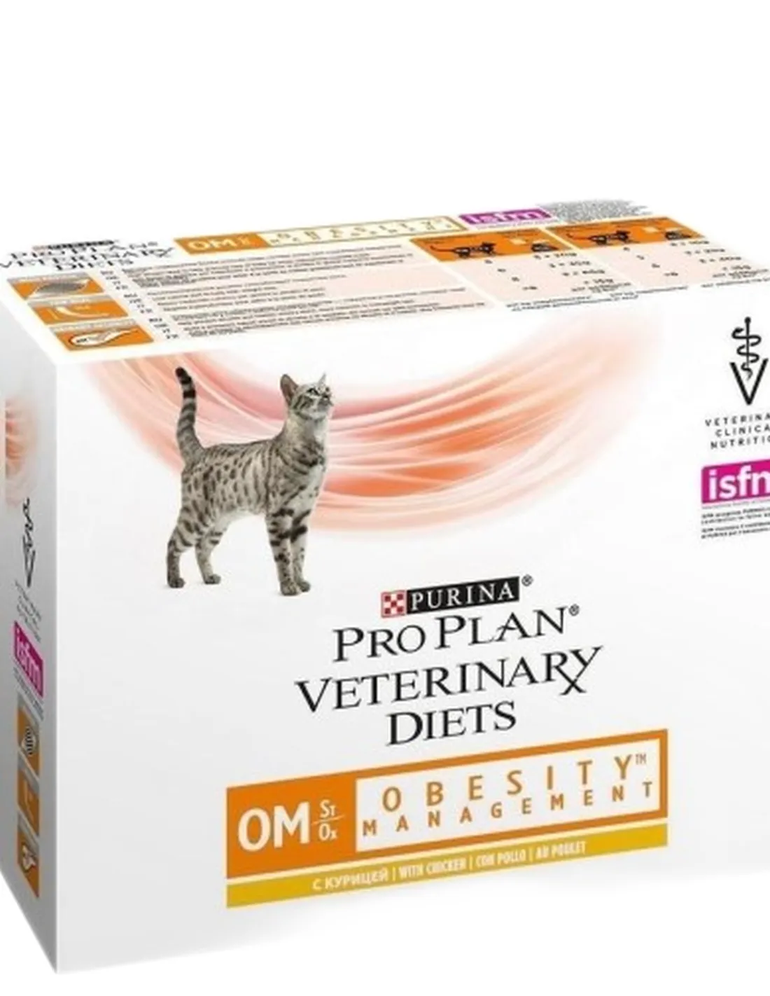 Purina proplan diet om gatto pollo 10 buste 85 gr  