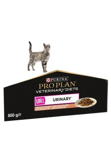 Purina proplan diet ur gatto salmone 10 buste 85 gr