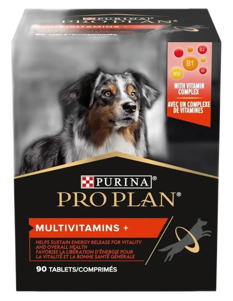 Proplan supplements multivitamins + cane 90 tavolette  