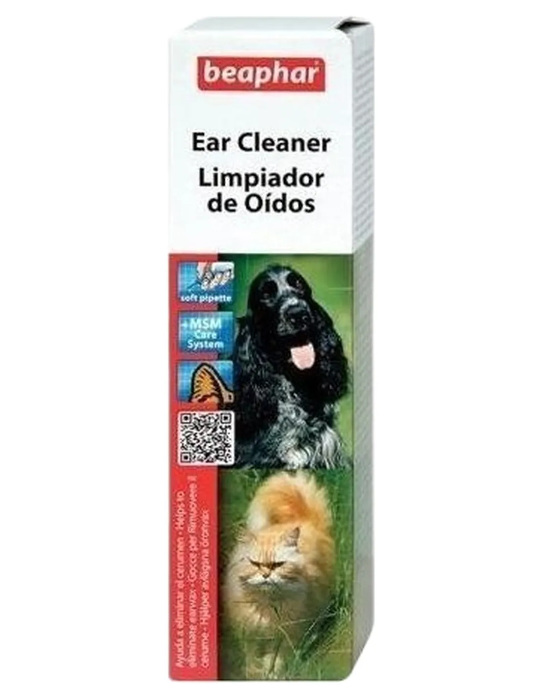 Beaphar protezione naturale ear cleaner limpiador de oidos 50 ml  