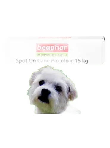 Beaphar protezione naturale spot on cane piccolo inferiore 15 kg  