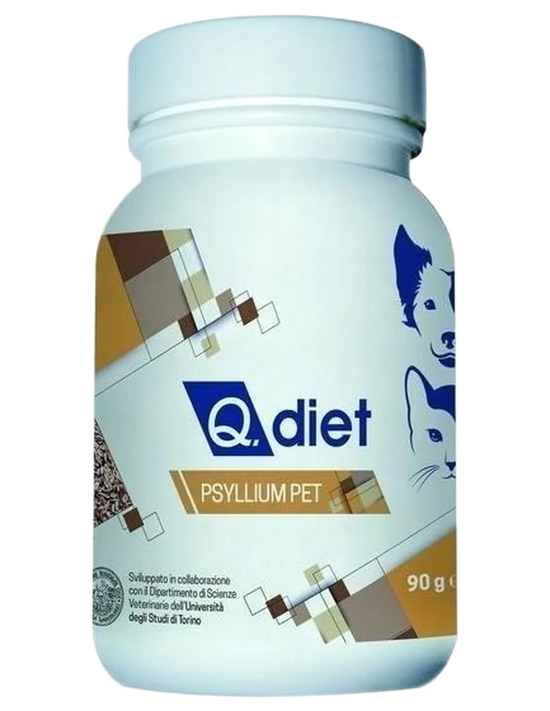Q.diet psyllium pet polvere 90 gr   Q.diet psyllium pet polvere 90 gr