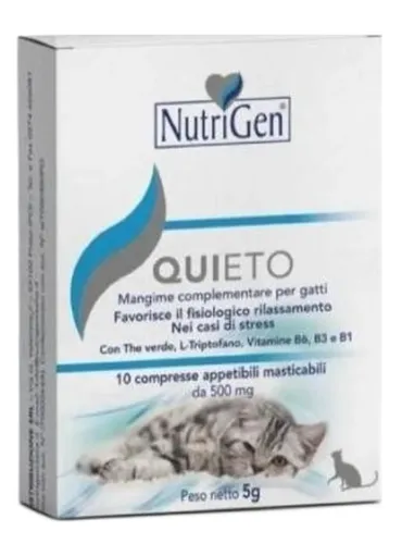 Nutrigen quieto gatto 10 compresse 500 mg
