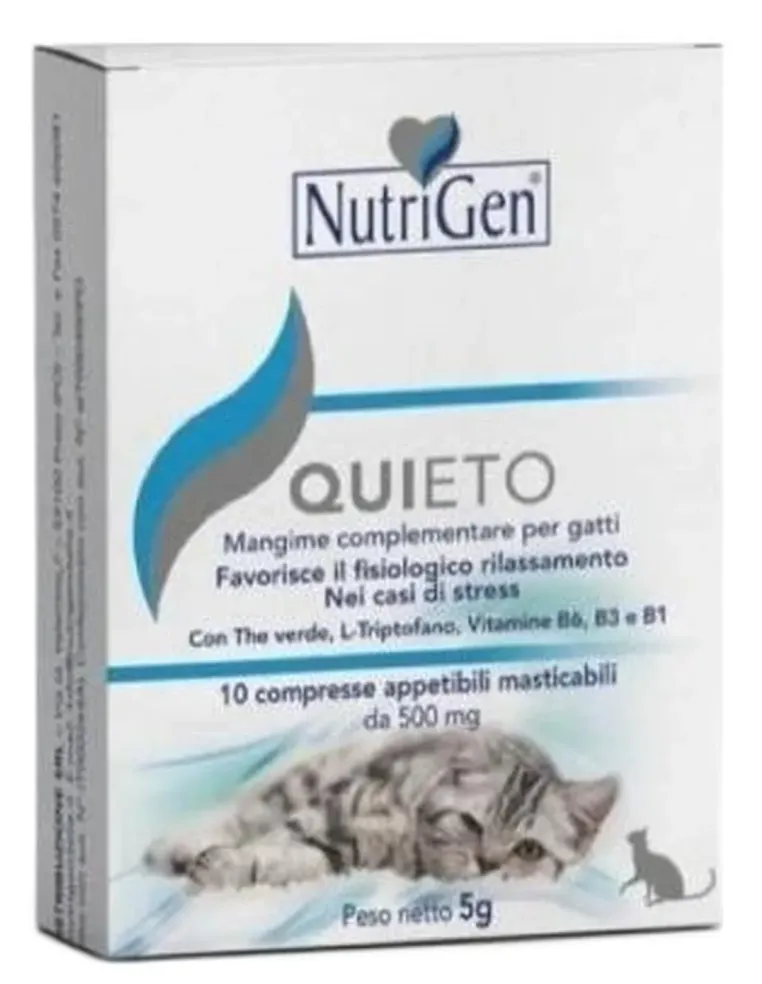 Nutrigen quieto gatto 10 compresse 500 mg  