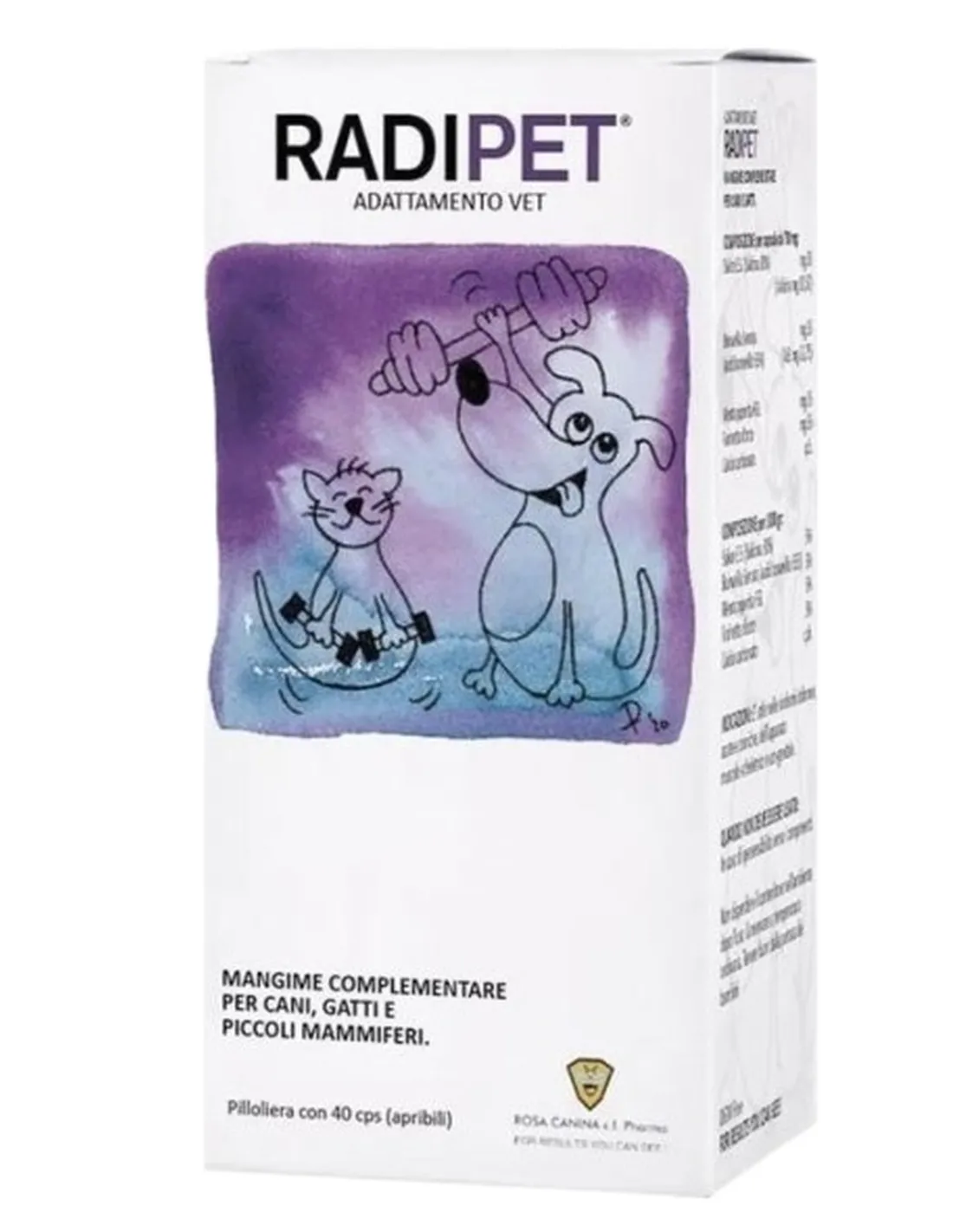 Rosa canina radipet 40 capsule 700 mg  