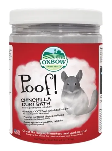 Oxbow poof chinchilla sabbia da bagno 1.13 kg  