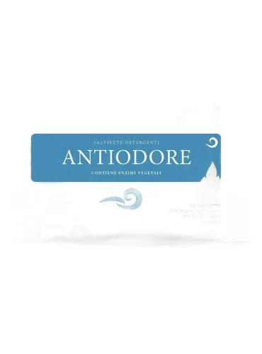 Natural derma pet salviette antiodore 40 pz  