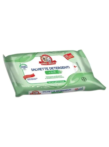 Bayer salviette detergenti aloe 50 Salviette sano e bello  