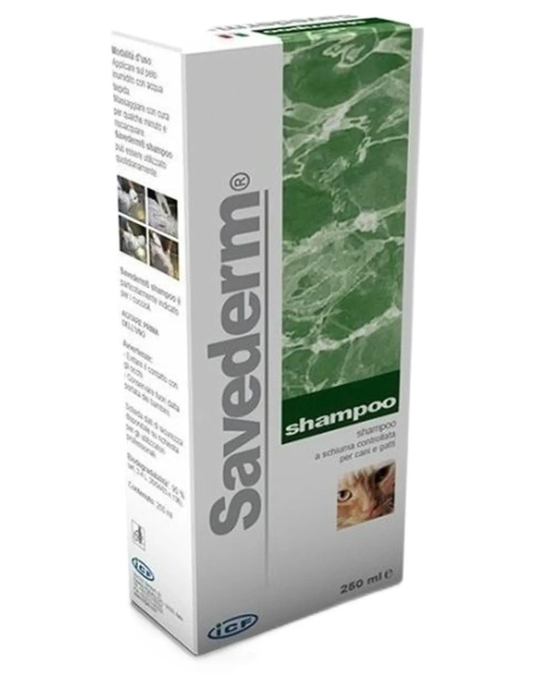 Icf savederm shampoo 250 ml  
