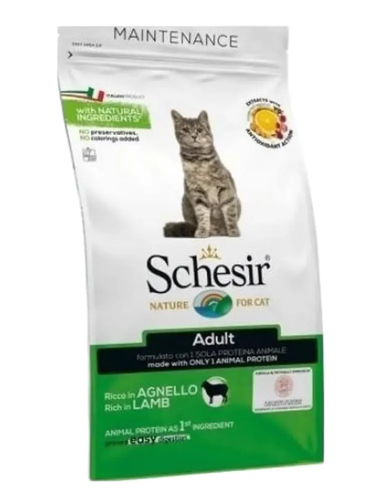Schesir gatto adult Mantenimento ricco in agnello 400 gr  