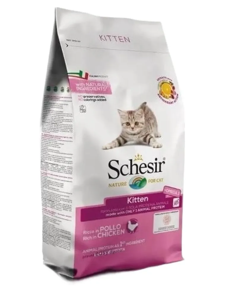 Schesir gatto Kitten ricco in pollo 1,5 kg  
