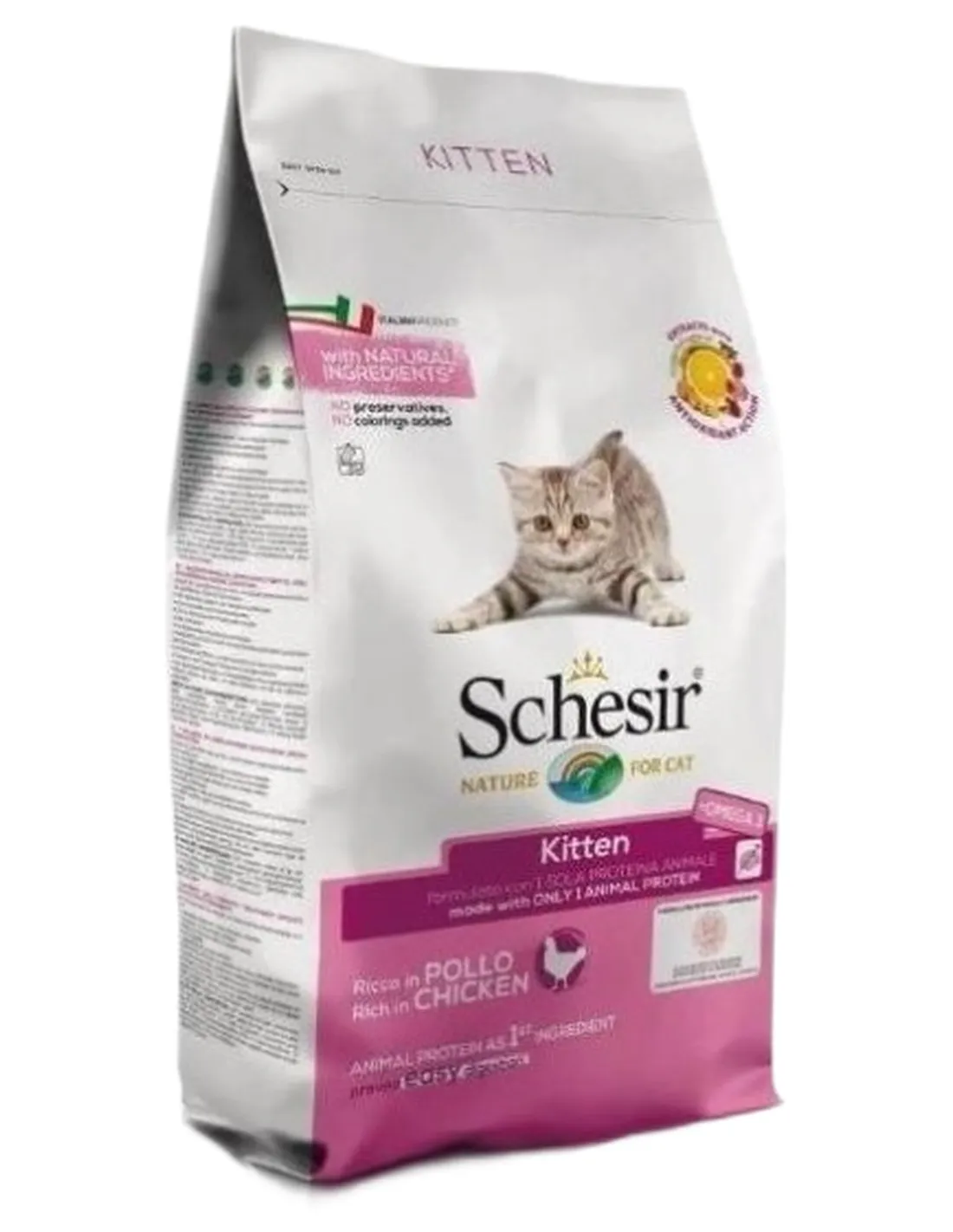 Schesir gatto Kitten ricco in pollo 1,5 kg   Schesir gatto Kitten ricco in pollo 1,5 kg