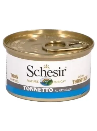 Schesir gatto tonnetto al naturale 85 gr  