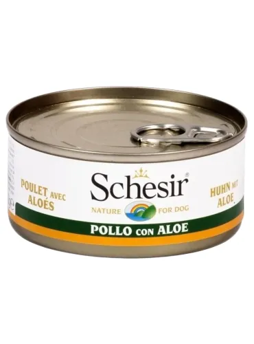 Schesir cane filetti di pollo con aloe 150 gr  