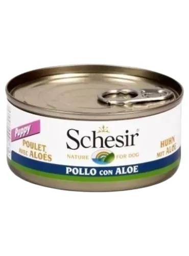 Schesir cane puppy filetti di pollo con aloe 150 gr