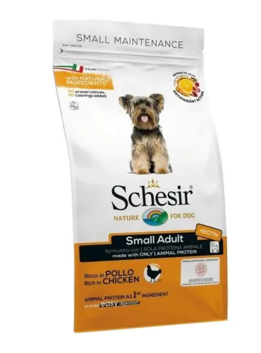 Schesir cane Small Adult Mantenimento ricco in pollo 800 gr  