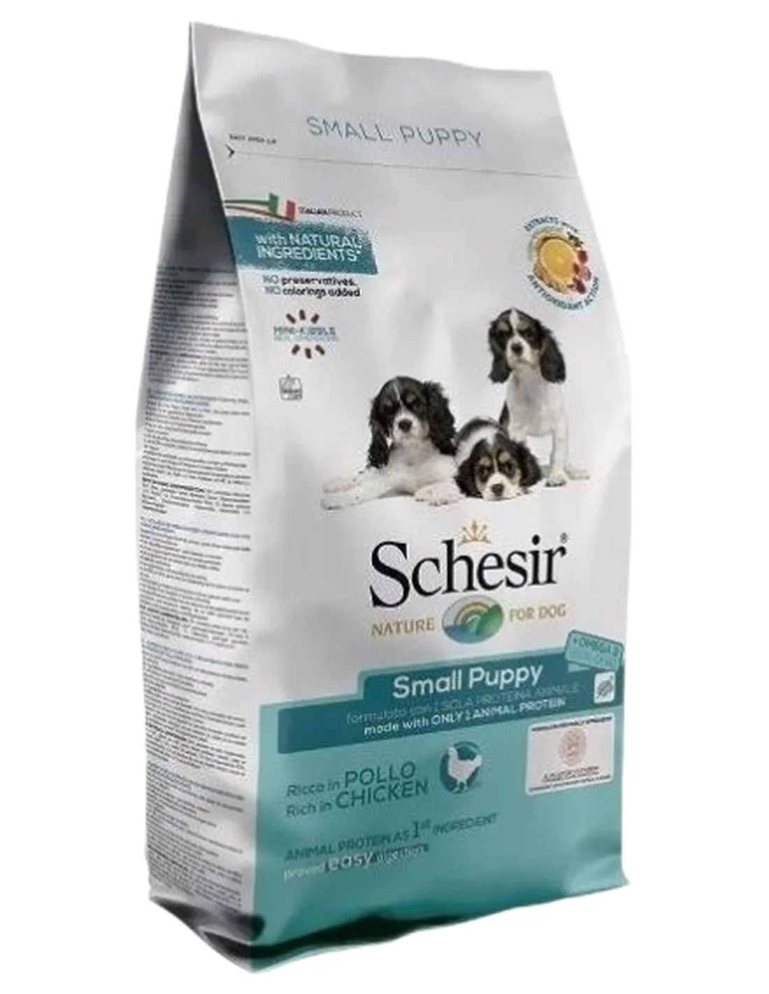 Schesir cane Small Puppy ricco in pollo 2 kg  