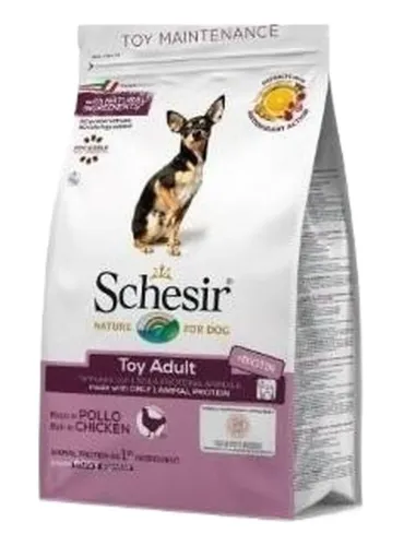 Schesir cane Toy Adult Mantenimento ricco in pollo 800 gr