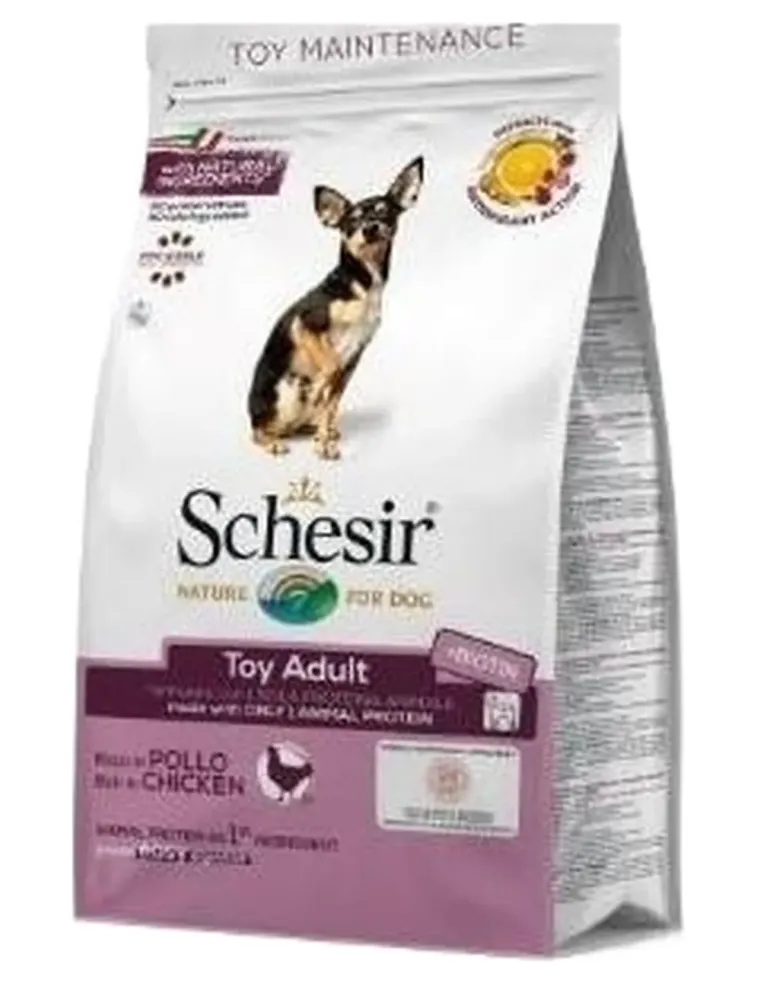 Schesir cane Toy Adult Mantenimento ricco in pollo 800 gr  