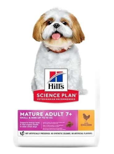 Hill's Science Plan cane mature adult 7+ small e mini pollo 1,5 kg