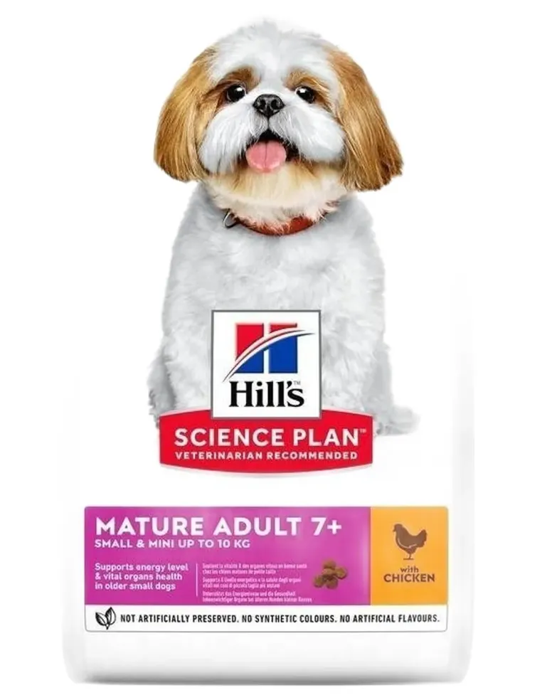 Hill's Science Plan cane mature adult 7+ small e mini pollo 1,5 kg  