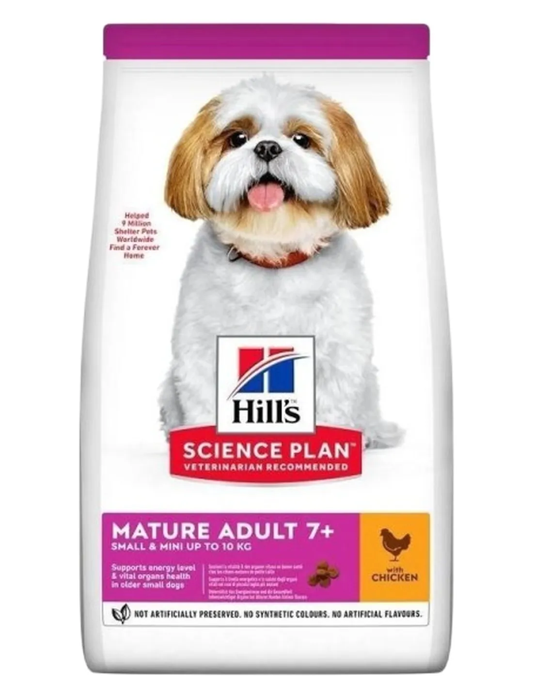 Hill's Science Plan cane mature adult 7+ small e mini pollo 1,5 kg   Hill's Science Plan cane mature adult 7+ small e mini pollo 1,5 kg