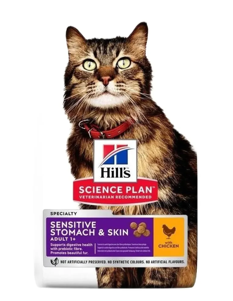 Hill's Science Plan Adult Sensitive Stomach e Skin gatto pollo 1,5 kg  