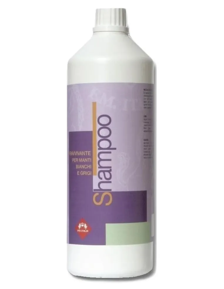 Fm italia shampoo manti bianchi e grigi 1 lt  