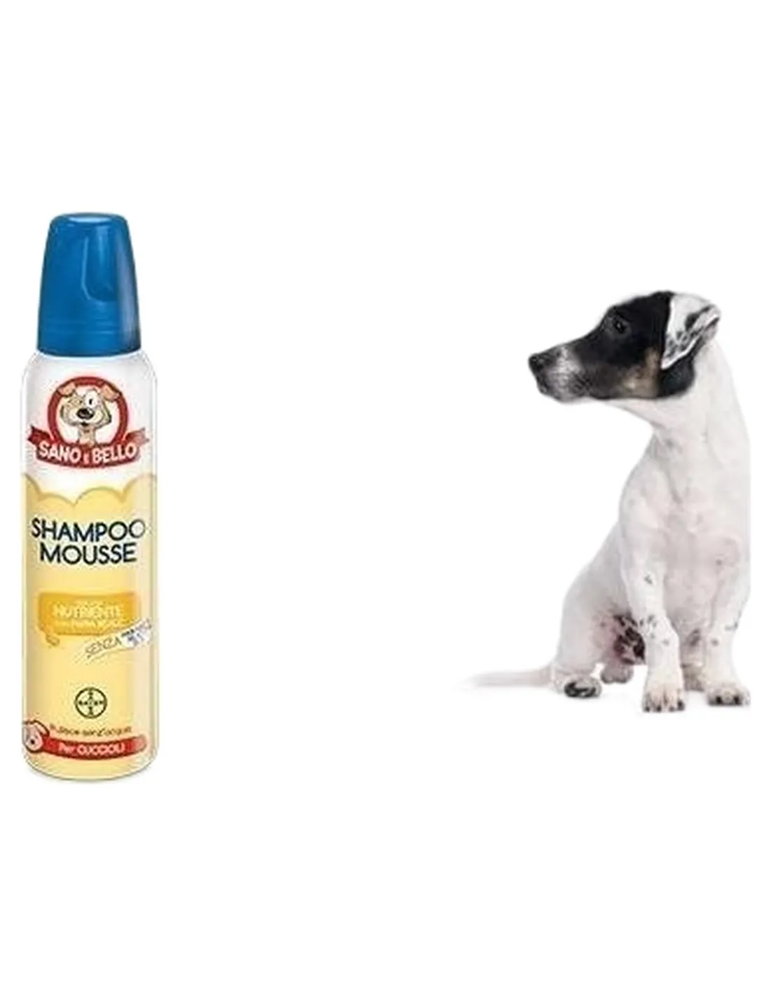 Bayer Shampoo Mousse Pappa Reale per Cuccioli 300 ml sano e bello  