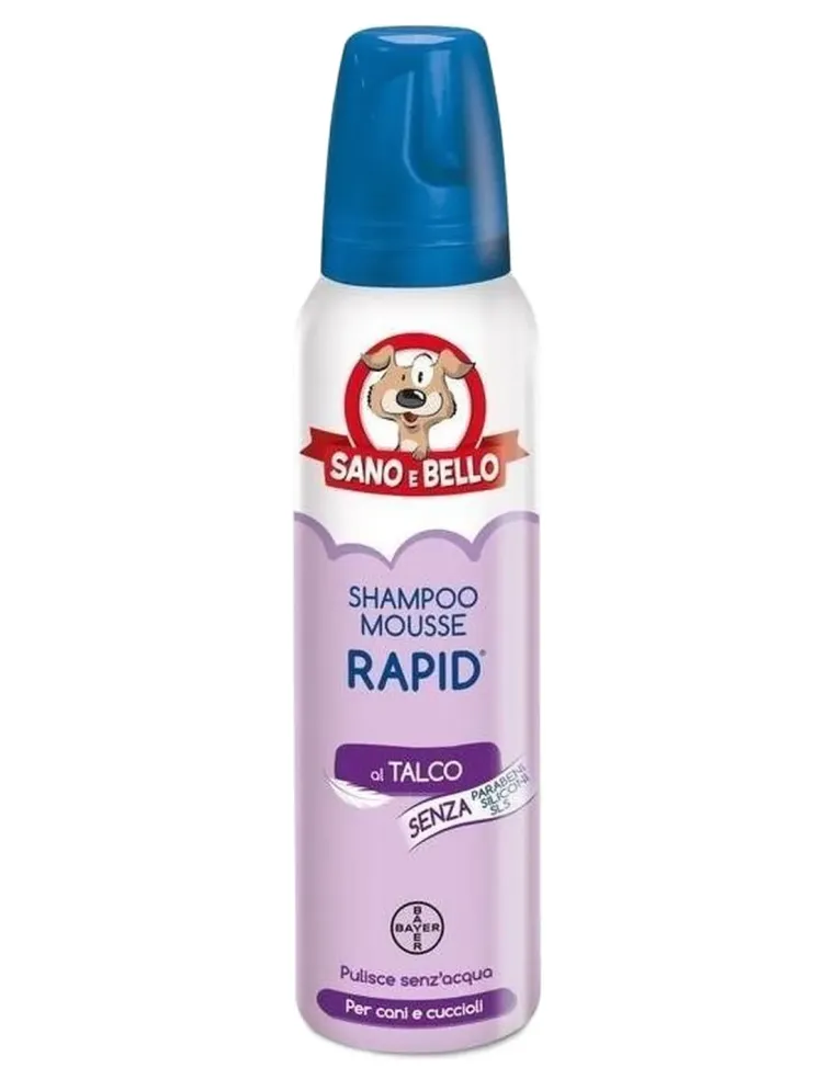 Bayer shampoo rapid al talco 300 ml  