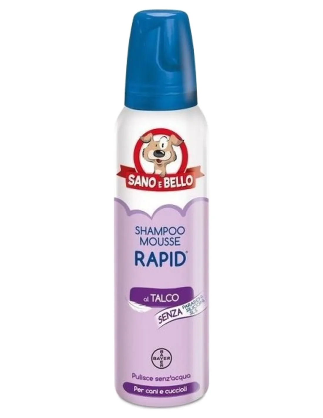 Bayer shampoo rapid al talco 300 ml  