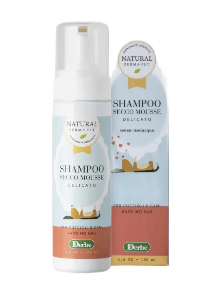 Derbe shampoo secco mousse delicato cuccioli 150 ml  