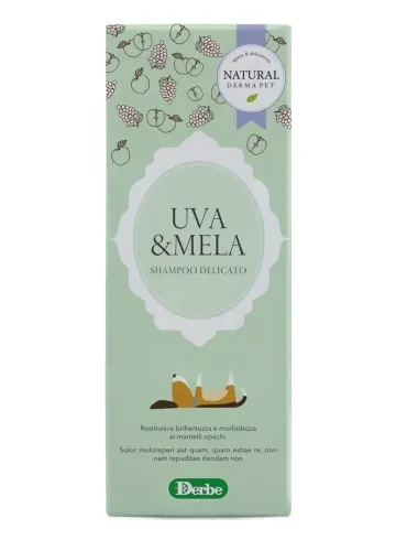 Derbe shampoo delicato uva e mela 200 ml  