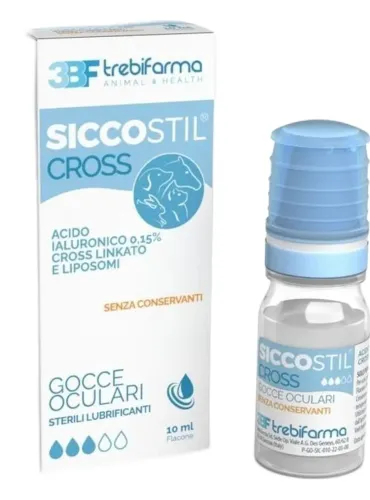 Trebifarma siccostil cross gocce oculari 10 ml  