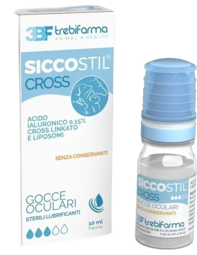 Trebifarma siccostil cross gocce oculari 10 ml  