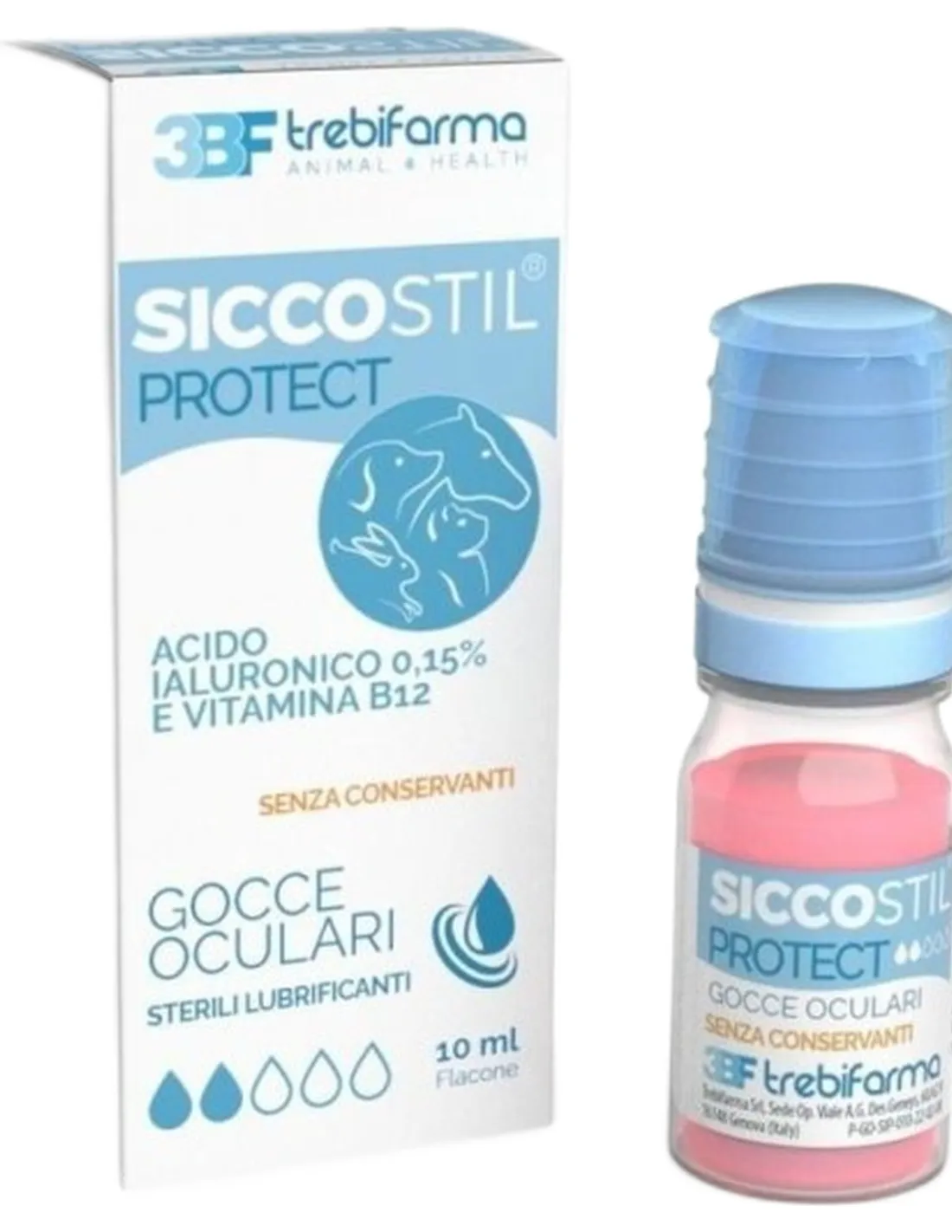 Trebifarma siccostil protect gocce oculari 10 ml  