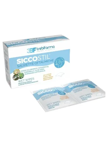 Trebifarma siccostil 14 salviette oftalmiche  