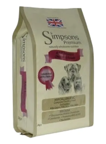 Simpsons Premium cane adult sensitive pollo e patate 12 kg