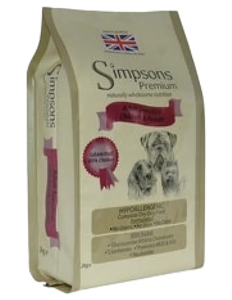 Simpsons Premium cane adult sensitive pollo e patate 2 kg  