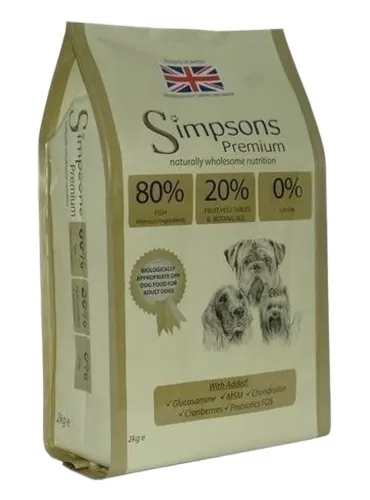Simpsons Premium cane adult 80/20 mix pesce 2 kg