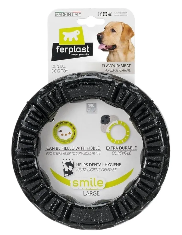 Ferplast smile large anello nero  