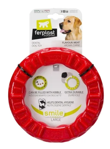 Ferplast smile large anello rosso  