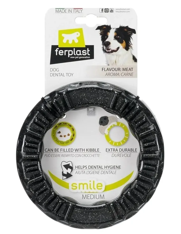 Ferplast smile medium anello nero  